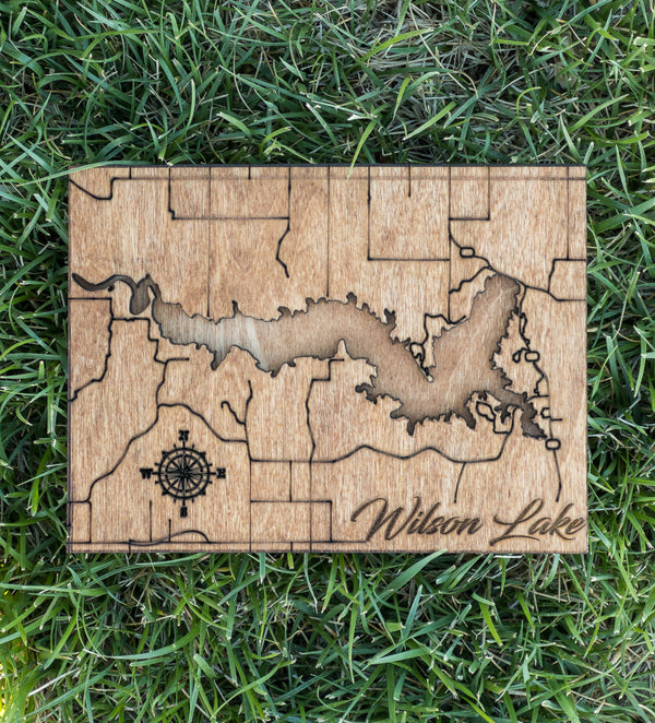 Mini Wilson Lake Map