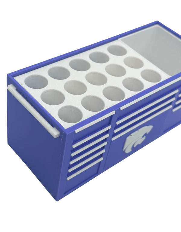Kansas State University Toolbox Pen Holder – Mini Tool Chest Desk Organizer