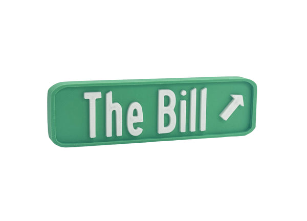The Bill Highway Sign Magnet | Bill Snyder Family Stadium Magnet | Kansas State Gift | Manhattan KS Decor | K-State Fan Fridge Magnet | 3D Printed