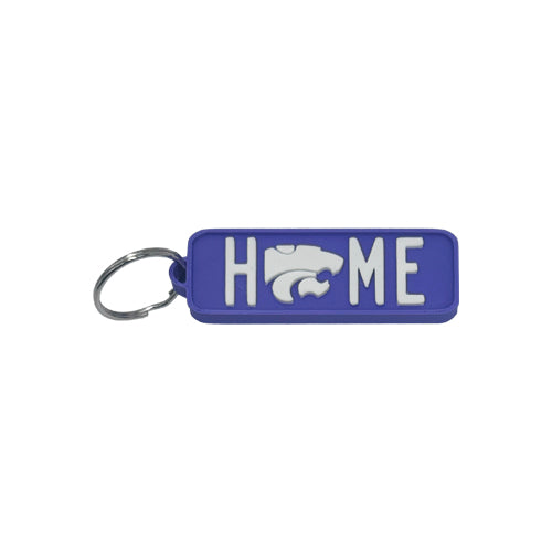 Kansas State University "Home" Keychain with Powercat