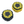 Load image into Gallery viewer, Kansas Sunflower | Clicker Fidget Clicker Keychain | Custom Color | Clicker with Sound | Toy for Kids and Adults
