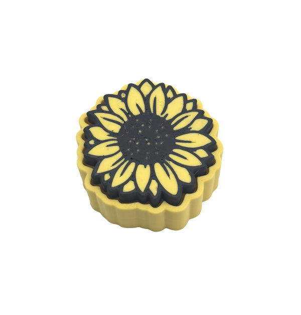 Kansas Sunflower | Clicker Fidget Clicker Keychain | Custom Color | Clicker with Sound | Toy for Kids and Adults