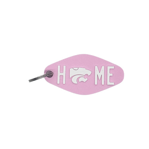 Kansas State University "Home" Keychain with Powercat
