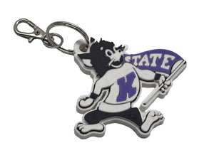 Kansas State University Old Wilie Keychain