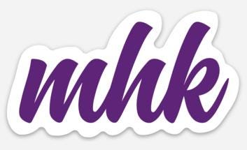 Manhattan Kansas (MHK) Sticker