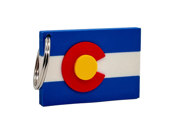 Colorado State Flag | 3d Printed | Colorado State Pride | Minimalist Design