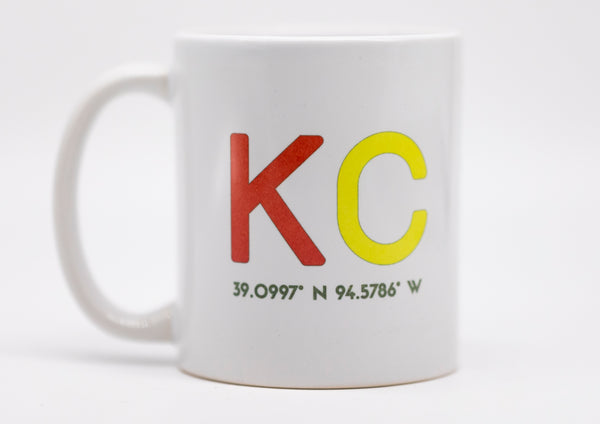 KC Coordinates Coffee Mug