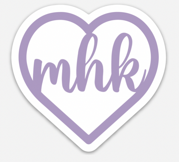 MHK Heart Sticker