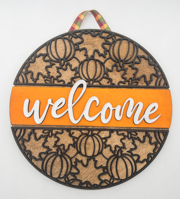 Welcome Fall Sign