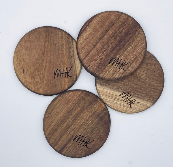 MHK Round Coasters - Set of Four